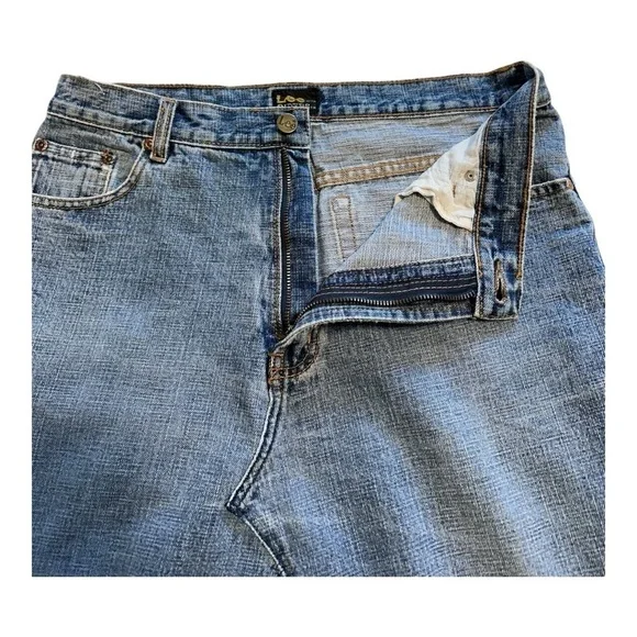 Lee Riders Upcycled Denim Mini Skirt - Size Medium - Picture 2 of 8